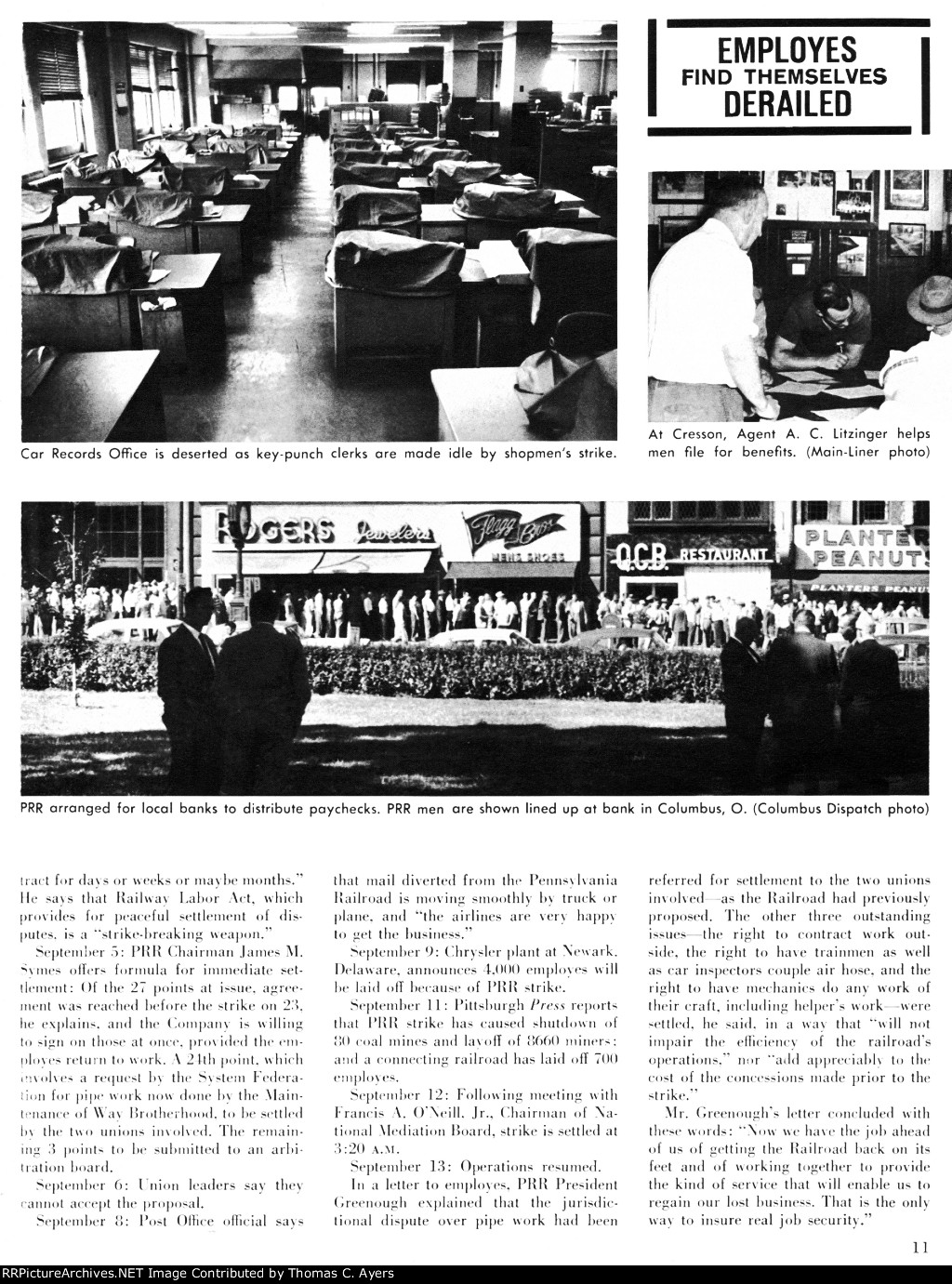 "The Strike," Page 11, 1960